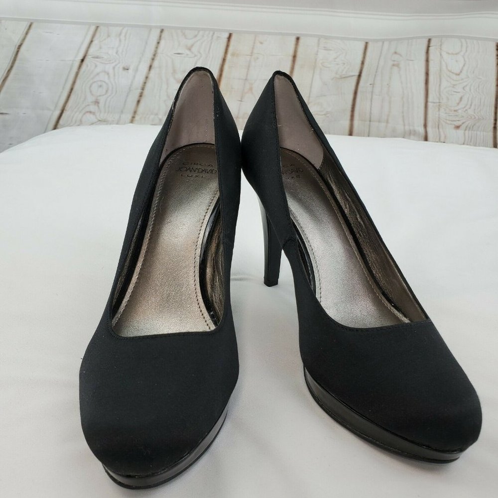 Circa Joan David Luxe Womens Black Heels Size US 9